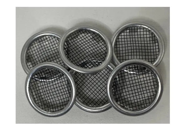 1" Aluminum Vent for Isopod and other Invertebrate Bins