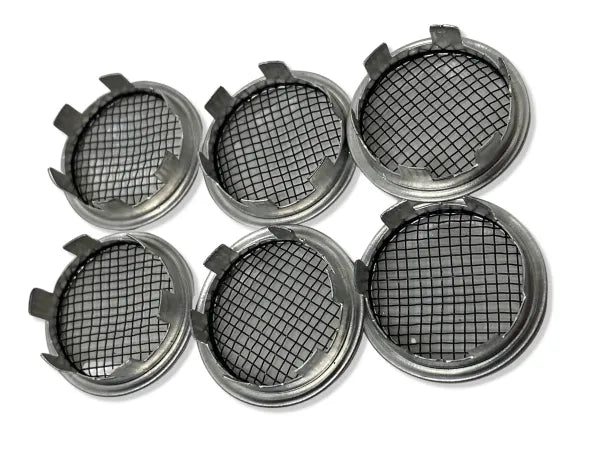 1" Aluminum Vent for Isopod and other Invertebrate Bins